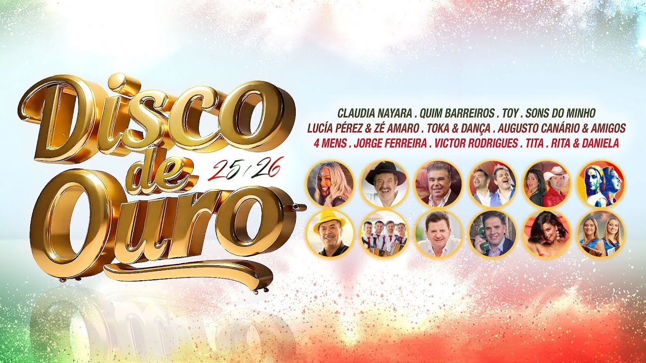 Vários artistas – Disco de Ouro 25/26 (Full album videos)