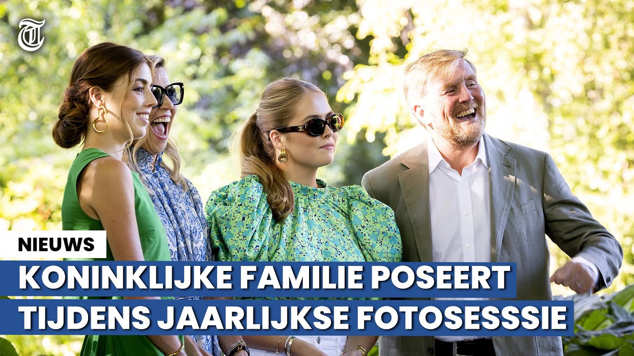 Amalia straalt met vader bij fotosessie: 'Papa!'