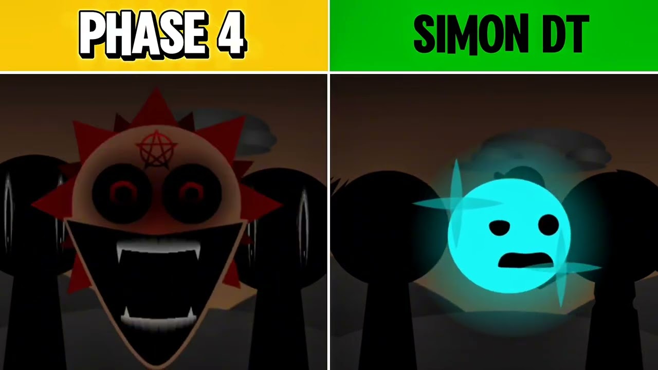 Incredibox Sprunki Anti-Shifted Phase 4 but Simon DT