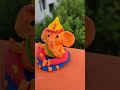 Bal Ganesha's Clay Model❤️🙏#balganesha #ganeshchaturthi #clayart #model #shorts