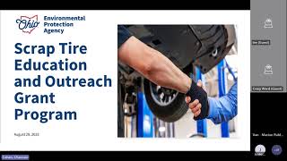 Scrap Tire Education and Outreach Grant Webinar