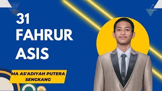 Fahrul Asis - MA Asadiyah Putera Sengkang - Finalis Duta Genre Kabupaten Wajo