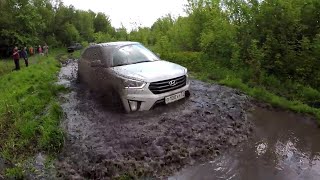 Hyundai Creta на бездорожье