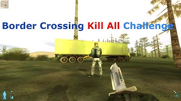 Project IGI 2 Mission 7 Border Crossing Kill All NPCs Challenge Complete Gameplay in 2023.