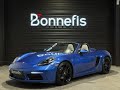 Présentation et essai routier d'une Porsche 718 Boxster avec 20 560 EUROS D'OPTIONS...