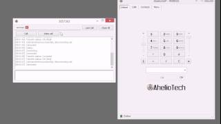 AhelioSIP Softphone - How to park a call screenshot 5