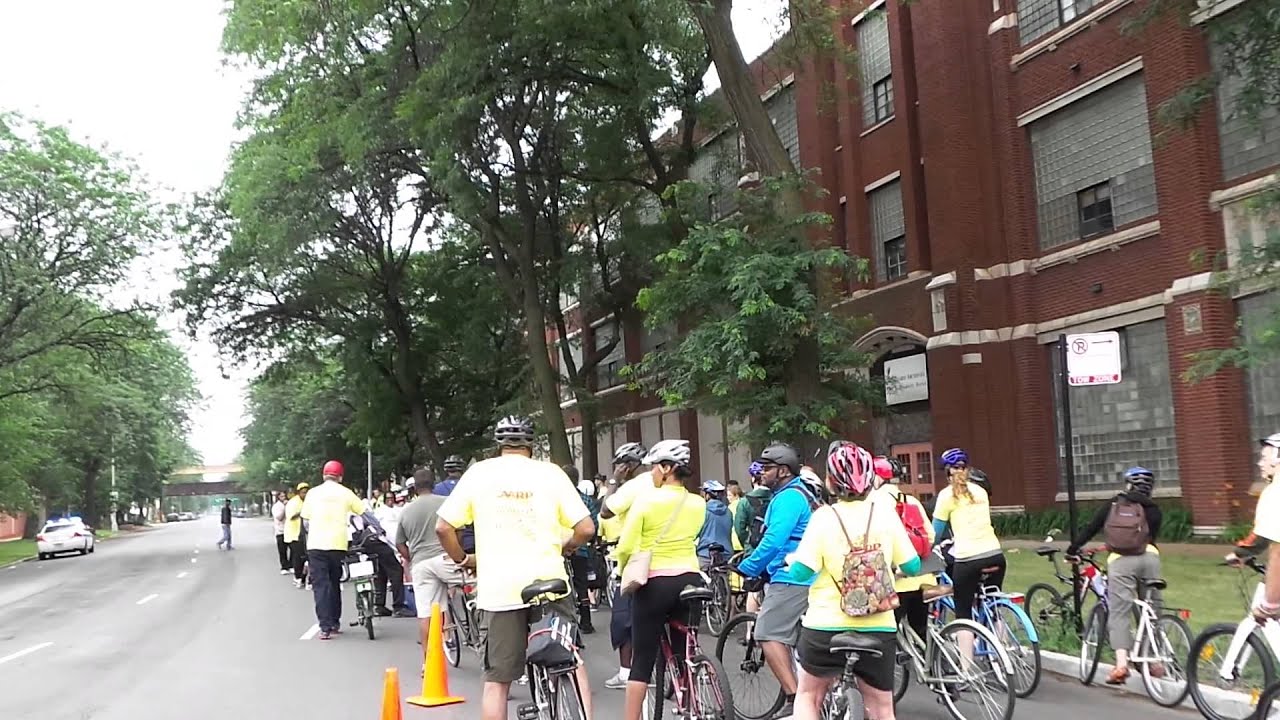 10th Annual Historic Bronzeville Bike Tour 2013 Hosted By Mell Monroe