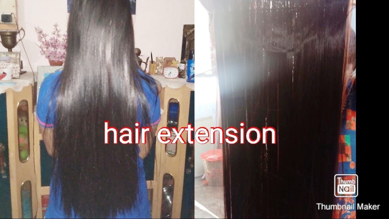 Flipkart hair extension Review YouTube