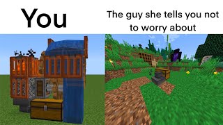 Minecraft Create Mod: The best early game cobblestone generator (uses no power)