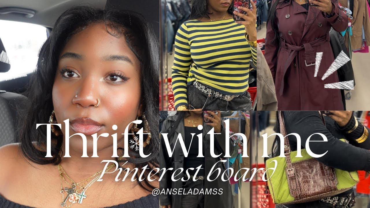 THRIFT WITH ME! PINTEREST BOARD 🌟 | 2025 TRENDS 