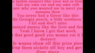 Rasheeda - My Bubble Gum (Lyrics)
