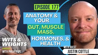 Ep 177: How Anatomy Impacts Your Gut, Muscle Mass, Hormones, and Health with Justin Cottle