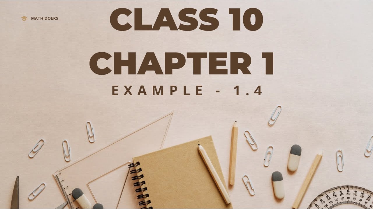 Example 1.4 | Chapter 1 | Class 10 | TN State Board | Math Doers - YouTube
