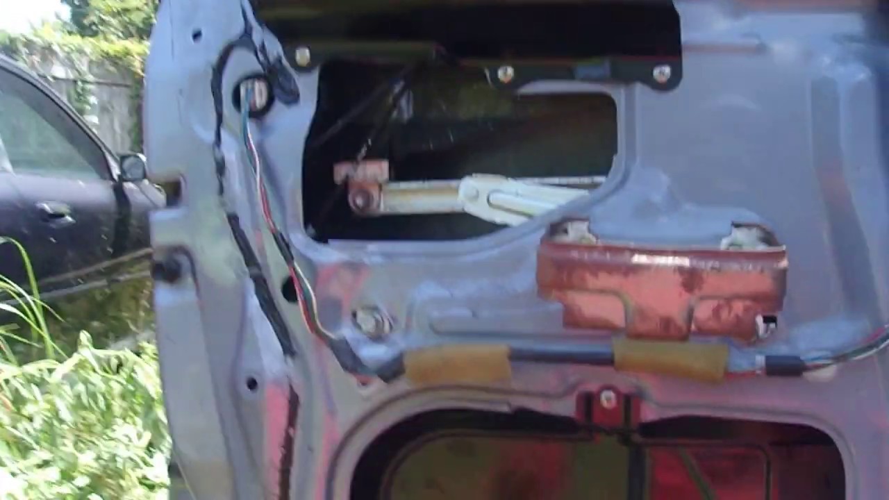 Toyota Matrix Corolla falling door glass repair (window regulator