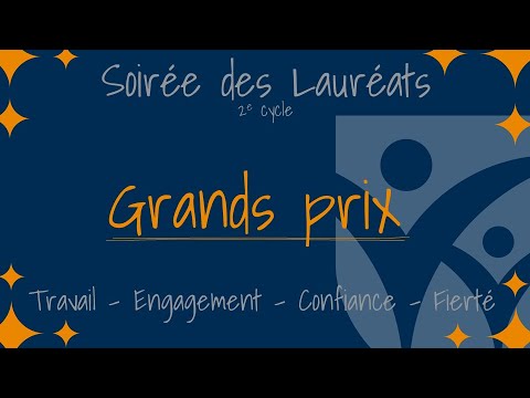 Soirée des Lauréats