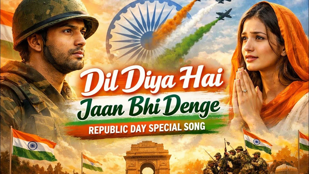 Dil Diya Hai Jaan Bhi Denge| New Song 2026 Style | Patriotic Song | Desh Bhakti Song | MandalMuzik 