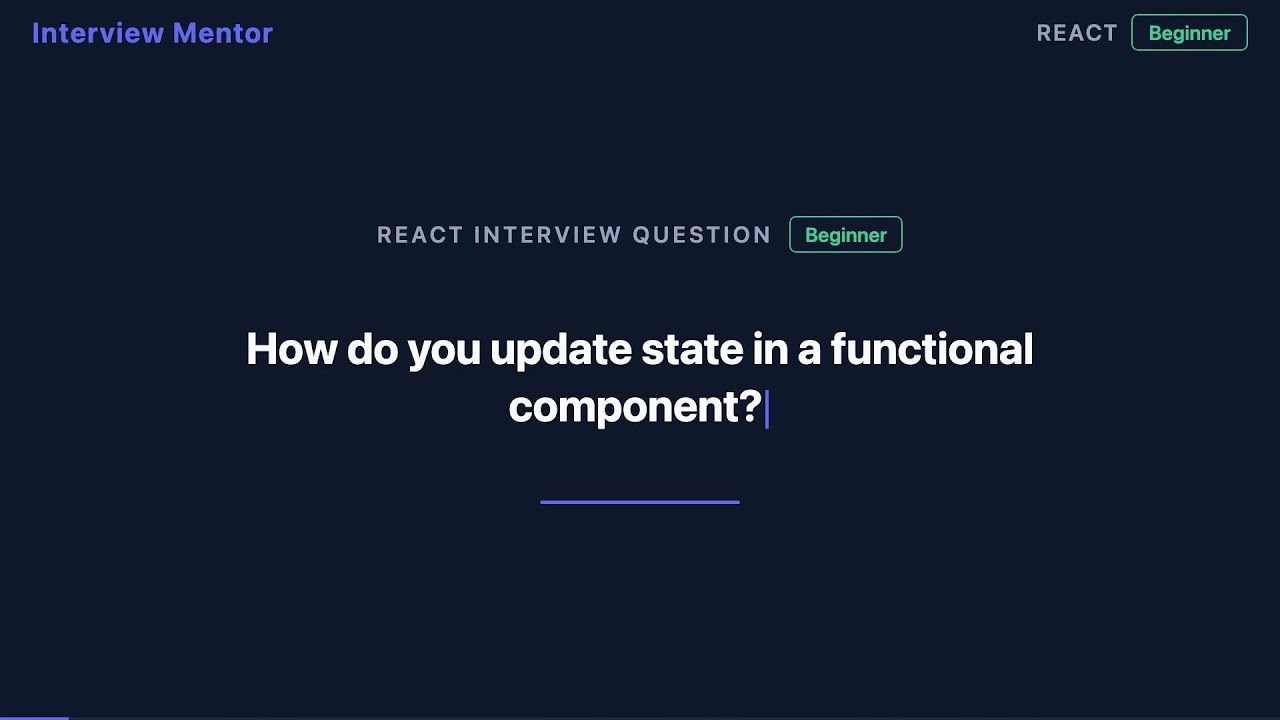 How to Update State in React Functional Components | useState - YouTube