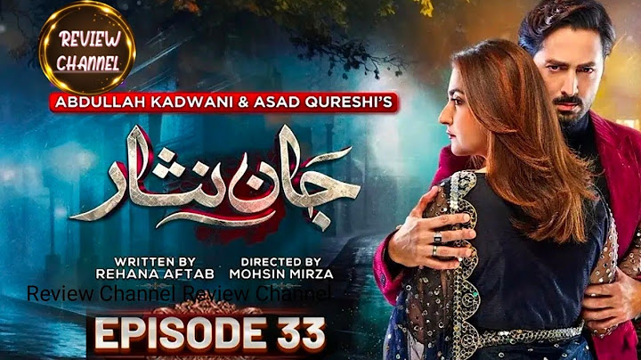 Jan Nisar EP 33 [Eng Sub] 14th July 2024 @ReviewChannel_16