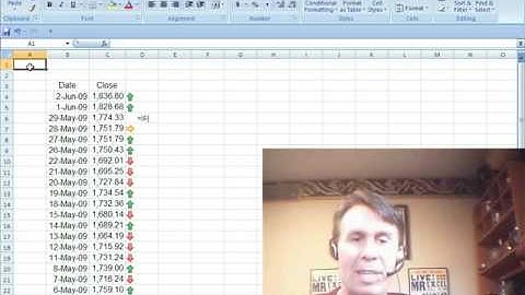 Mr Excel & excelisfun Trick 14: Trending Up Down Arrows