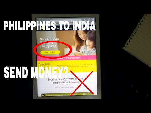 ? How To Transfer Money Overseas From Philippines to India ?