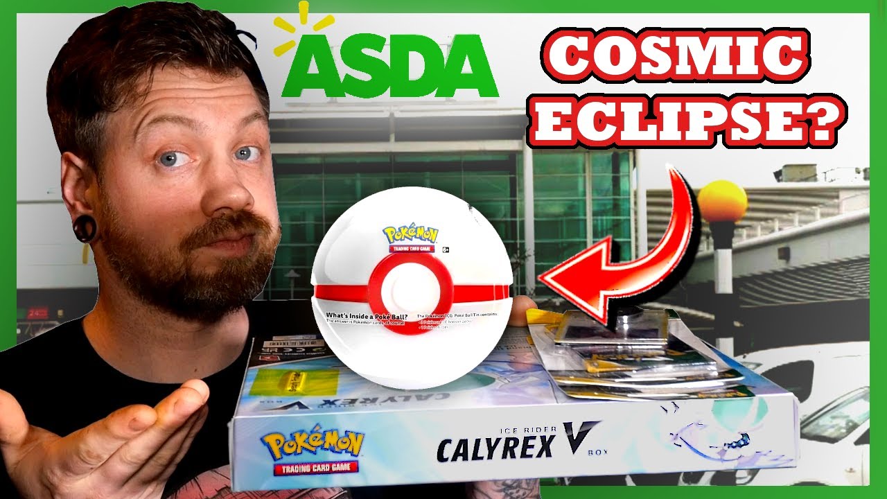 Buying 1 of EVERYTHING in ASDA! Pokemon Hunting UK Pokemon card
