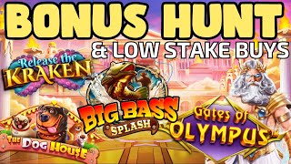 Online Pragmatic Slots BONUS HUNT On Low Stakes with Tom Slots - Including Gates Of Olympus Buys