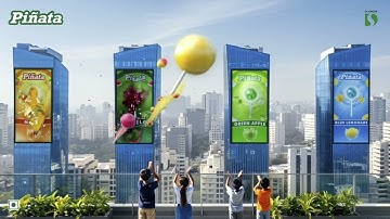 Piñata Fruit Lollipops | Unwrap the Surprise, Unleash the Fun! | 30s CGI Film | DS Group