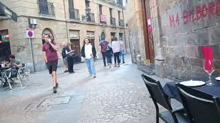 Bilbao Walking Scenery 🇪🇸 - From Calle de Ronda to zabalburu Plaza - 12 April 2024