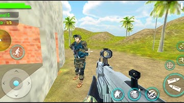 Real Commando Fps Shooting - Android Gameplay #4