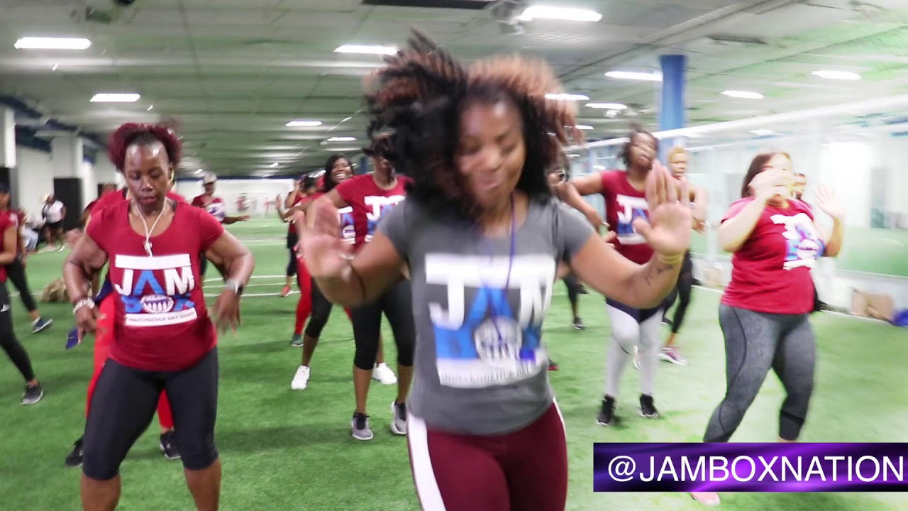 BeforeILetGoChallenge Jam Box Fitness DALLAS! with Dominique Jones
