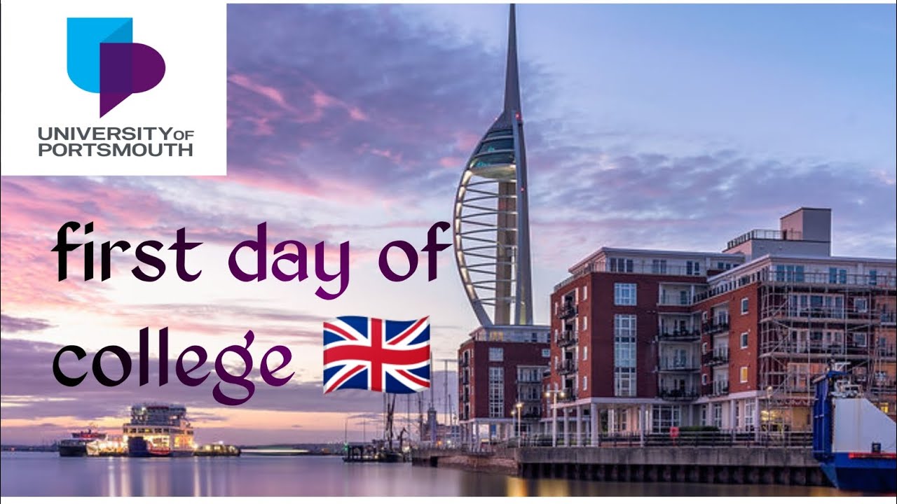 university of Portsmouth|| 1st day experience|| student life in uk|| # ...