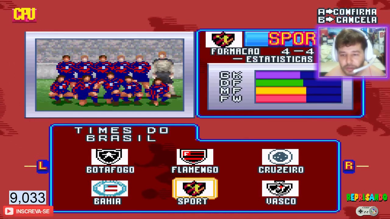 Campeonato Brasileiro 96 Super Nintendo Dicas Reprisando Futebol Brasileiro 96 Do Super Nintendo Com Sao Paulo Youtube