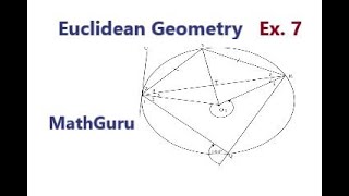 Circle Theorems | Worked Examples 7 | Euclidean Geometry