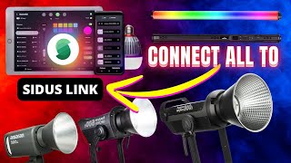 How To Connect Any Aputure Device To The Sidus Link App (Works for both Iphone/iOS & Galaxy/Andriod)