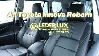 All Type Toyota Innova Reborn Special | MATERIAL : LEDERLUX ALTRO