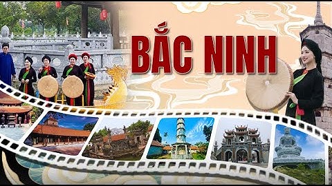 PowerPoint slide template introducing Bac Ninh - Template