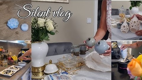 Silent vlog / Wax DIY / Souvenirs from vacation / Small pleasures / Blueberry salad #diy #life #home
