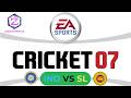 Cricket 2007 INDIA VS SRI LANKA Match