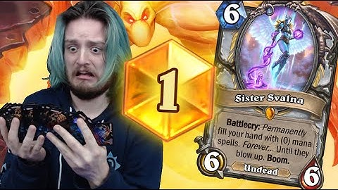 This Deck Makes Me QUIT HEARTHSTONE... | Svalna Priest is the ONLY GOOD DECK Against Death Knight...