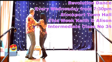 Modern Jive, great Intermediate Moves Keith & Ali Easy & Fun to learn Revolution Dance Class No 35