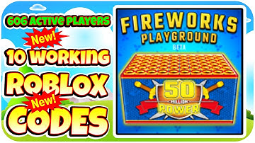 NEW CODES Fireworks Playground [BETA] By Pseudo Studio, Roblox GAME, ALL SECRET CODES, WORKING CODES