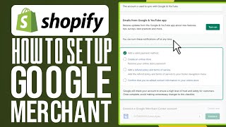 How To Setup Google Merchant Center With Shopify (2026) Step-By-Step