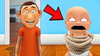 Daddy Gets REVENGE On EVIL Baby!