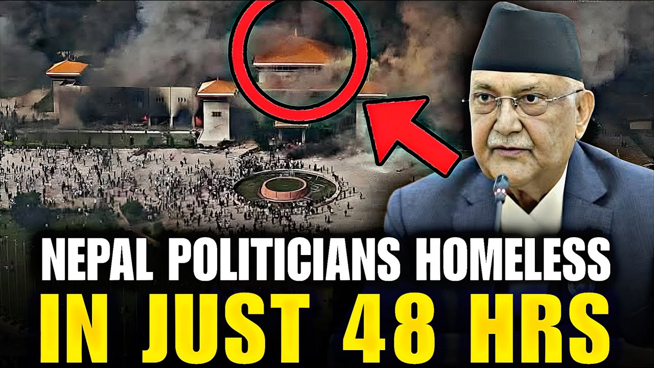 Nepal Protests TORCH Politician Homes & Topple Leaders in UNDER 48Hrs –Corrupt African Leaders Panic