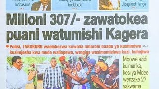 MAGAZETI YA LEO: TANZANIA DAIMA KUFUNGIWA USAJILI, IGP SIRRO TUNAMSUBIRI KWA HAMU LISSU