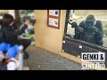 Mom Gorilla showing her Baby to human Kids | Update on GENKI & SANTARO | Kyoto Zoo