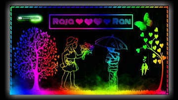 Latest New Colorfull Couple Love Name Art Video Status Editing in KineMaster 2021 by Sajjad Creation