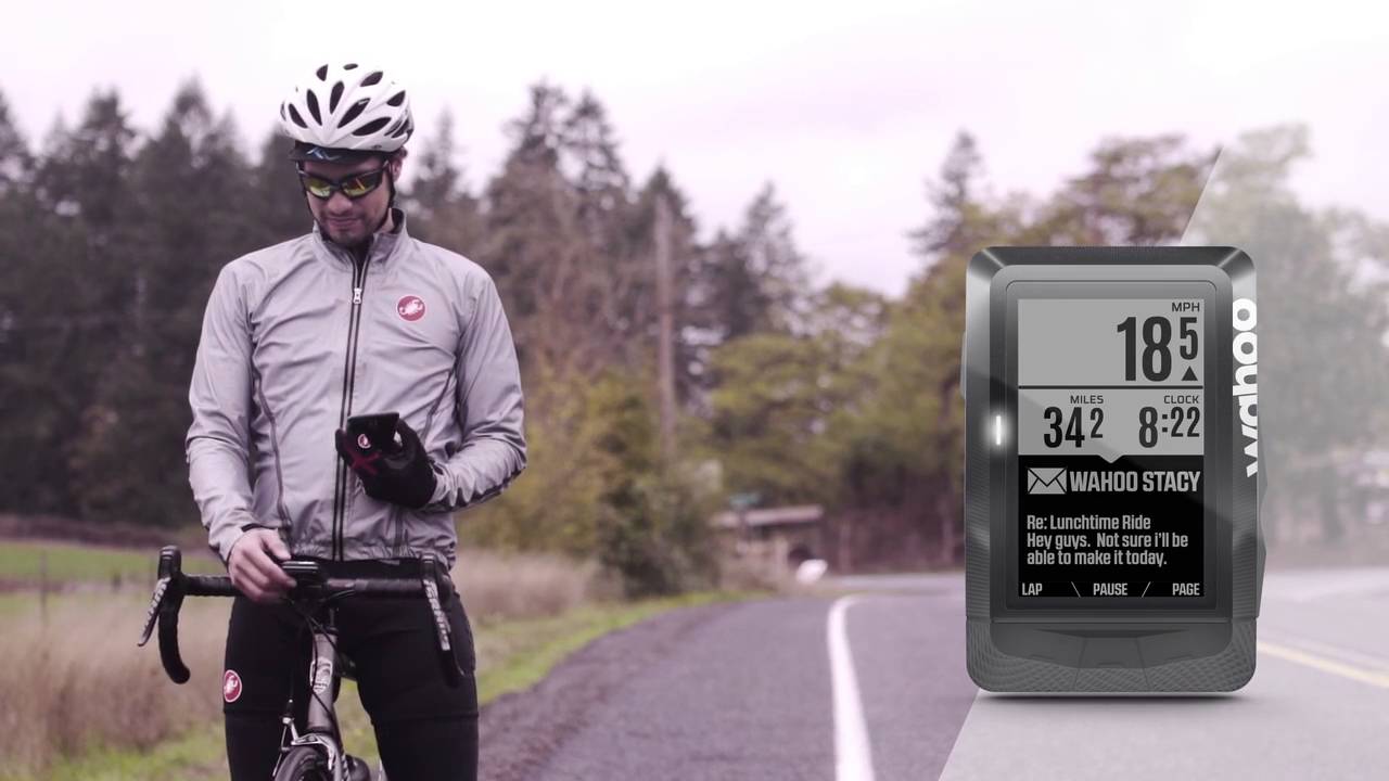 wahoo gps cycle computer