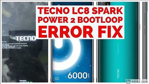 #Tecno Spark Power 2 #LC8 Full Flashing Sp Flash Tool #World 1st #Bootloop Fix Pattern Frp lock