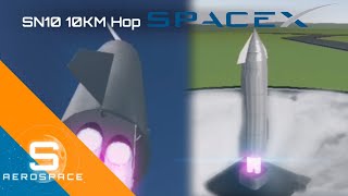Starship SN10 10km Hop | SimpleRockets 2 | Sentinel Aerospace